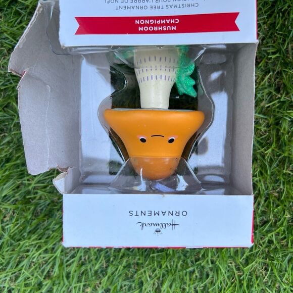 Hallmark Smiling Mushroom Christmas Ornament holidays fairy whimsical - Picture 4 of 5